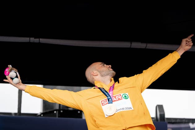 Julian Weber (USC Mainz, Speerwurf Maenner), GBR, Leichtathletik, Athletics, European Athletics Championships 2026, Leichtathletik Europameisterschaft 2026, Birmingham 2026, 09.08.2026, GBR, Leichtathletik, Athletics, European Athletics Championships 2026, Leichtathletik Europameisterschaft 2026, Birmingham 2026, 09.08.2026 Birmingham Copyright: xStefanxMayerx EP_SMR