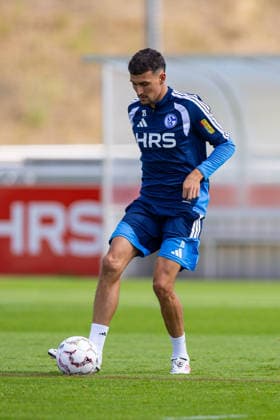 20.08.2026, Fussball, Training des FC Schalke 04. Dejan Ljubicic (FC Schalke 04). Gelsenkirchen Trainingsgelände FC Schalke 04 NRW Deutschland xRHR-FOTO YYx Copyright: RHR-FOTOx RHR-FOTO YY