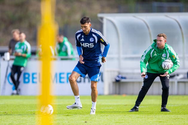 20.08.2026, Fussball, Training des FC Schalke 04. Dejan Ljubicic (FC Schalke 04). Gelsenkirchen Trainingsgelände FC Schalke 04 NRW Deutschland xRHR-FOTO YYx Copyright: RHR-FOTOx RHR-FOTO YY