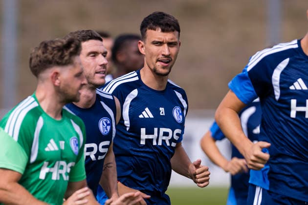 27.08.2026, Fussball, Training des FC Schalke 04. Dejan Ljubicic (FC Schalke 04). Gelsenkirchen Trainingsgelände FC Schalke 04 NRW Deutschland xRHR-FOTO YYx Copyright: RHR-FOTOx RHR-FOTO YY