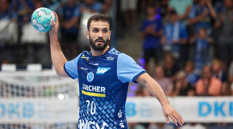 2026.09.06, Deutschland, Stuttgart, Handball TVB Stuttgart vs. Füchse Berlin, Mohamed Amine Darmoul (TVB)
