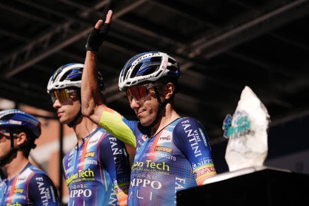 Italy s Domenico Pozzovivo of Solution Tech Nippo Rali during the Giro d™Abruzzo, stage 2 from Popoli Terme to Caramanico Terme (143 km) - Abruzzo, Italy - Wednesday, September 16, 2026. - cycling. Copyright: xMassimoxPaolone LaPressex