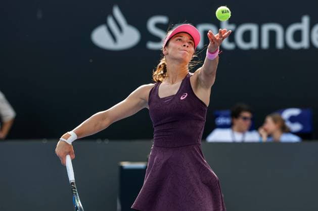 WTA, Tennis Damen GUADALAJARA OPEN 2026 WTA GUADALAJARA OPEN 2026 ZEYNEP SONMEZ VS IVA JOVIC 16092026 GUADALAJARA, JALISCO. Action photo of Zeynep Sonmez of Turkey, during a match of the WTA Guadalajara Open 2026, held at the Centro Panamericano de Tenis of Guadalajara, Jalisco, Mexico. Foto de accion de Zeynep Sonmez de Turquia,, durante juego del WTA Guadalajara Open 2026 celebrado en el Centro Panamericano de Tenis de Guadalajara, Jalisco, Mexico PHOTO BY IMAGENSHOP AGENCIA FOTOGRAFICA GUADALAJARA JALISCO MEXICO Copyright: xIMAGENSHOPxAGENCIAxFOTOGRAFICAx