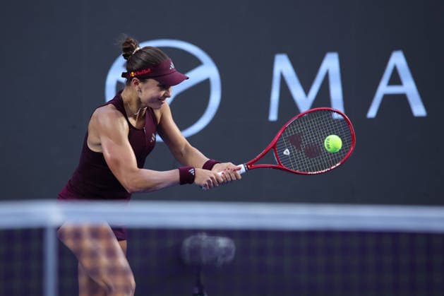WTA, Tennis Damen GUADALAJARA OPEN 2026 WTA GUADALAJARA OPEN 2026 CRISTINA BUCSA VS IVA JOVIC 18092026 GUADALAJARA, JALISCO. Action photo of Iva Jovic of the United States, , during a semifinal match of the WTA Guadalajara Open 2026, held at the Centro Panamericano de Tenis of Guadalajara, Jalisco, Mexico. Foto de accion de Iva Jovic de Estados Unidos, durante juego semifinal del WTA Guadalajara Open 2026 celebrado en el Centro Panamericano de Tenis de Guadalajara, Jalisco, Mexico GUADALAJARA JALISCO MEXICO Copyright: xIMAGENSHOPxAGENCIAxFOTOGRAFICAx