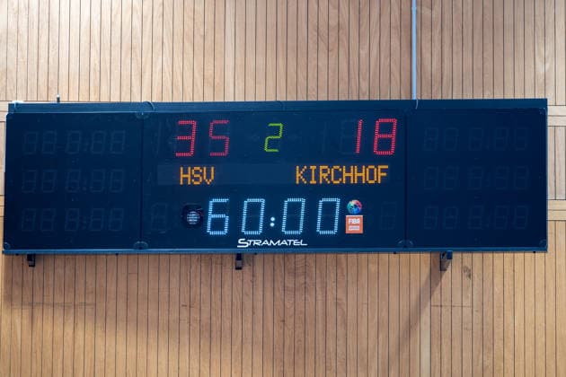 Die SG kommt in Solingen mit 18:35 deutlich unter die Raeder. HSV Solingen Graefrath 76 vs. SG 09 Kirchhof, Handball Frauen 2. Bundesliga, Alsco 2.HBL, 04. Spieltag, Saison 2026 2027, 19.09.2026 HSV Solingen Graefrath 76 vs. SG 09 Kirchhof, Handball Frauen 2. Bundesliga, Alsco 2. HBF, 04. Spieltag, Saison 2026 2027, 19.09.2026 Solingen Copyright: xEibner-Pressefoto ThomasxHaeslerx EP_THR
