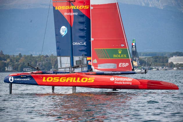 September 20, 2026, Geneva, Geneva, Switzerland: Geneva Switzerland, 09 20 2026: LOS GALLOS SAILGP TEAM (ES) is in action during Rolex Switzerland Sail Grand Prix, Geneva, Rolex Switzerland Sail Grand Prix, Geneva which was also the second edition of the Rolex Switzerland Sail Grand Prix, Geneva and took place at Geneva Yacht Club in Geneva, Switzerland. Sailing 26: Rolex Switzerland Sail Grand Prix, Geneva - ZUMAd206 20260920_zip_d206_006 Copyright: xEricxDubostx