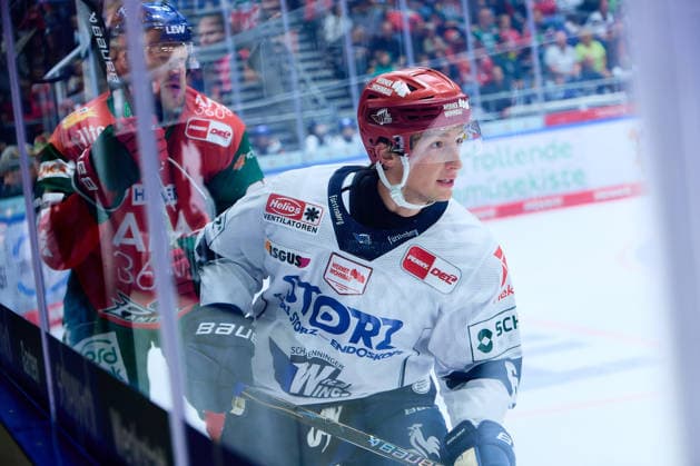 Boaz Bassen (Schwenninger Wild Wings, 64) GER, Augsburger Panther vs. Schwenninger Wild Wings, Eishockey, PENNY DEL, 2. Spieltag, Spielzeit 2026 2027, 20.09.2026 GER, Augsburger Panther vs. Schwenninger Wild Wings, Eishockey, PENNY DEL, 2. Spieltag, Spielzeit 2026 2027, 20.09.2026 Deutschland Copyright: xEibner-Pressefoto GeraldxOelze-dexStoppanyx EP_ODS