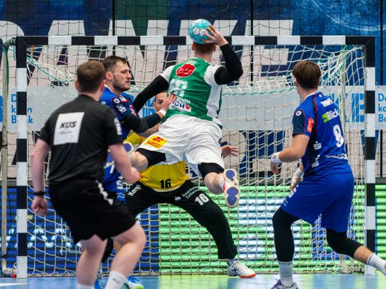 Jonathan Edvardsson (TSV Hannover-Burgdorf 26), HBW Balingen-Weilstetten vs. TSV Hannover-Burgdorf, Handball, DHB-Pokal, 2. Runde, Saison 2026 2027, 23.09.2026, HBW Balingen-Weilstetten vs. TSV Hannover-Burgdorf, Handball, DHB-Pokal, 2. Runde, Saison 2026 2027, 23.09.2026 Balingen Copyright: xEibner-Pressefoto FlorianxSchustx EP_FSU