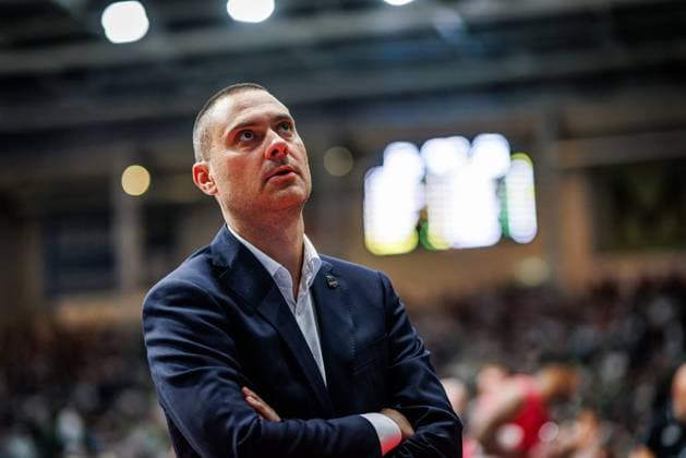Marko Stankovic (Headcoach Telekom Baskets Bonn), Emotionen, Geste, Gestik, Mimik, Freisteller, Portrait Vet Concept Gladiators Trier vs Telekom Baskets Bonn, Basketball, easyCredit BBL, 2. Spieltag, Saison 2026 2027, 25.09.2026 Vet Concept Gladiators Trier vs Telekom Baskets Bonn, Basketball, easyCredit BBL, 2. Spieltag, Saison 2026 2027, 25.09.2026 Copyright: xEibnerxPressefotox EP_ANS