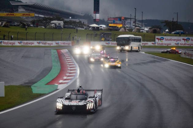 FIA WEC - 6 HOURS OF FUJI 2026 Safari Circuit, 93 CASSIDY Nick (nzl), DI RESTA Paul (gbr), VANDOORNE Stoffel (bel), Peugeot TotalEnergies, Peugeot 9X8 93, Hypercar, action during the 6 Hours of Fuji 2026, 6th round of the 2026 FIA World Endurance Championship, from September 25 to 27, 2026 on the Fuji Speedway in Oyama, Shizuoka, Japan - OyamaJapan Copyright: xJULIENxDELFOSSEx