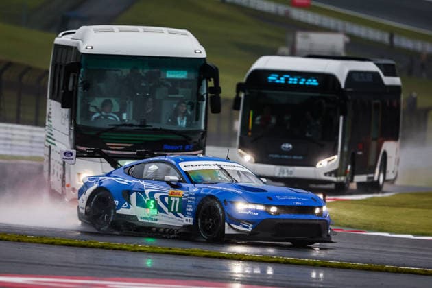 FIA WEC - 6 HOURS OF FUJI 2026 circuit safari 77 POWELL Eric (usa), PRIAULX Sebastian (gbr), TUCK Ben (gbr), Proton Competition, Ford Mustang GT3 Evo 77, LM GT3, action during the 6 Hours of Fuji 2026, 6th round of the 2026 FIA World Endurance Championship, from September 25 to 27, 2026 on the Fuji Speedway in Oyama, Shizuoka, Japan - OyamaJapan Copyright: xANTONINxVINCENTx