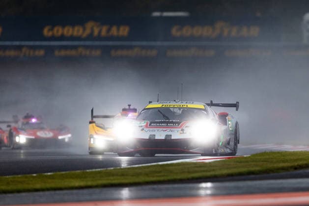 FIA WEC - 6 HOURS OF FUJI 2026 21 HERIAU Francois (fra), MANN Simon (usa), ROVERA Alessio (ita), Vista AF Corse, Ferrari 296 GT3 Evo 21, LM GT3, action during the 6 Hours of Fuji 2026, 6th round of the 2026 FIA World Endurance Championship, from September 25 to 27, 2026 on the Fuji Speedway in Oyama, Shizuoka, Japan - OyamaJapan Copyright: xMarcelxWulfx