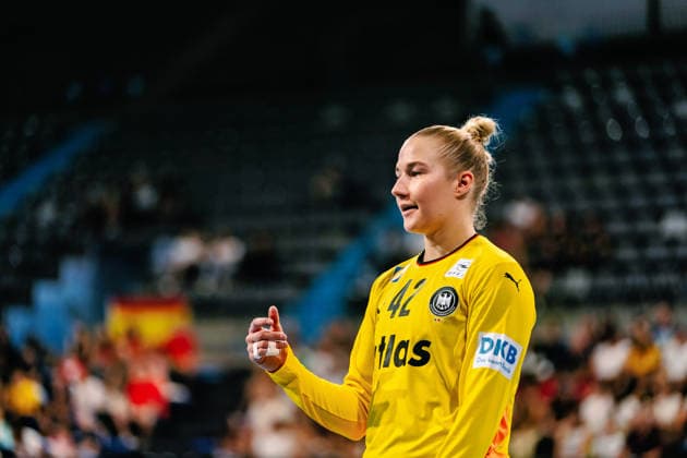 Katharina Filter (Deutschland, 42), Spanien vs. Deutschland, Handball, Nationalmannschaft, Frauen, Freundschaftsspiel, 25.09.2026 Spanien vs. Deutschland, Handball, Nationalmannschaft, Frauen, Freundschaftsspiel, 25.09.2026 Granollers Copyright: xEibner-Pressefoto LarsxNeumannx EP_LNN