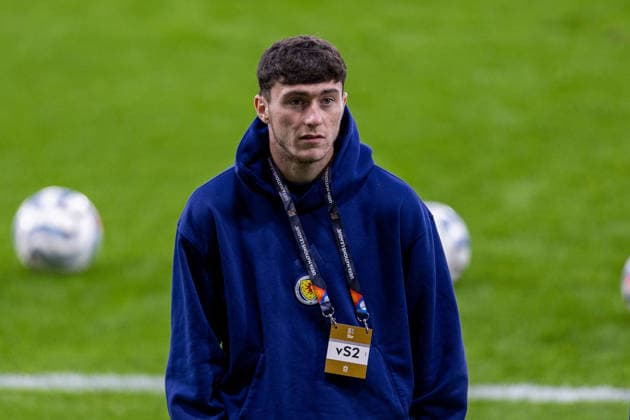 RECORD DATE NOT STATED 6th October 2026; Hampden Park, Glasgow, Scotland; UEFA Nations League Football, Scotland versus Slovenia; Colby Donovan of Scotland VagelisxGeorgariou