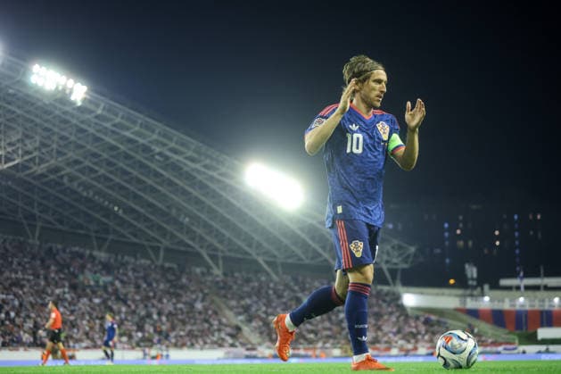 Croatia v Spain - UEFA Nations League 2026 27 Group A3 MD4 Luka Modric of Croatia during the UEFA Nations League 2026 27 group phase match between Croatia and Spain at Stadion Poljud on October 6, 2026 in Split, Croatia. SanjinxStrukic PIXSELL