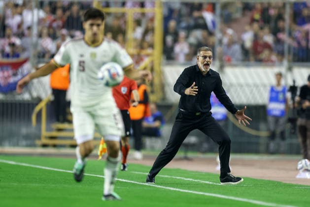 Croatia v Spain - UEFA Nations League 2026 27 Group A3 MD4 Head Coach of Croatia Slaven Bilic reacts during the UEFA Nations League 2026 27 group phase match between Croatia and Spain at Stadion Poljud on October 6, 2026 in Split, Croatia. SanjinxStrukic PIXSELL