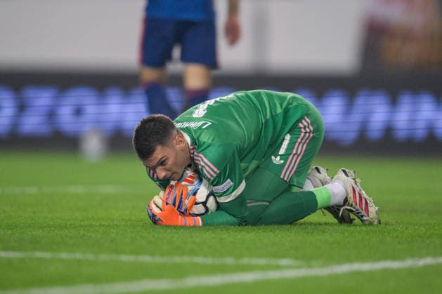Croatia v Spain - UEFA Nations League 2026 27 Group A3 MD4 Dominik Livakovic of Croatia during the UEFA Nations League 2026 27 group phase match between Croatia and Spain at Stadion Poljud on October 6, 2026 in Split, Croatia. IgorxSoban PIXSELL