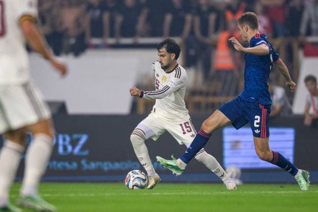 Croatia v Spain - UEFA Nations League 2026 27 Group A3 MD4 Alejandro Baena Rodriguez of Spain runs with the ball during the UEFA Nations League 2026 27 group phase match between Croatia and Spain at Stadion Poljud on October 6, 2026 in Split, Croatia. IgorxSoban PIXSELL