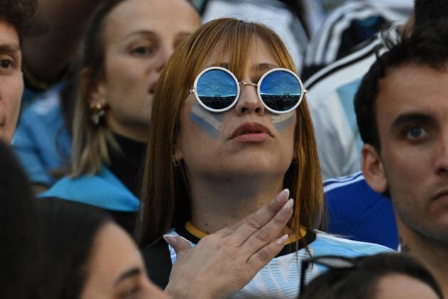 Lionel Messi farewell match BUENOS AIRES, ARGENTINA - OCTOBER 6: fans of Lionel Messi of Argentina previous his farewell match with the national team, Nationalteam at the International Friendly, Länderspiel, Nationalmannschaft match between Argentina Vs Benin at Monumental Stadium on October 6, 2026 in Buenos Aires, Argentina. Buenos Aires Estadio Monumental Antonio Liberti Buenos Aires Argentina Copyright: xIMAGOx xPhotoCero5x xLucianoxBisbalx