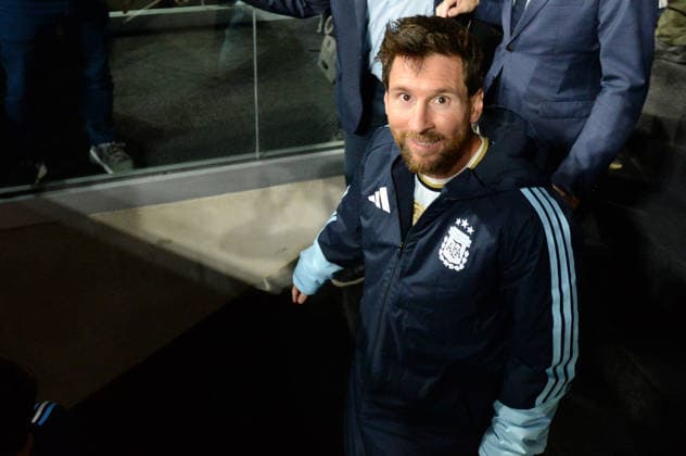 BUENOS AIRES, ARGENTINA 6 OCTOBER: Lionel Messi of Argentina leaves the stadium, during a friendly match between Argentina and Benin at the Estadio Monumental Antonio V. Liberti on 6 October 2026 in Buenos Aires, Argentina. Copyright: xMBxMediax