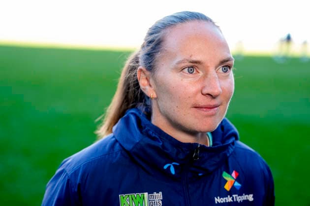 Women s National Soccer Team Prepares for World Cup Qualifiers Oslo, October 7, 2026 Marit Bratberg Lund during a press conference at Ullevaal Stadium, before the World Cup qualifier against Romania. The matches will be played on October 9 at Arcul de Triumf Stadium in Bucharest and on October 13 at Ullevaal Stadium in Oslo. Photo: Beate Oma Dahle, NTB, Oslo, Norway. EDITORIAL USE ONLY. RESTRICTED USE FOR BETTING COMPANIES. Copyright: xBeatexOmaxDahlex xNTBx