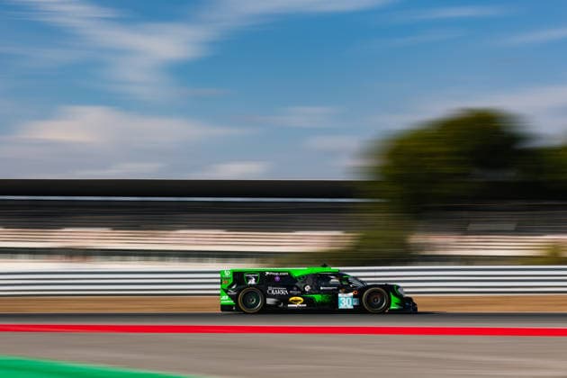 AUTO - ELMS - 4 HOURS OF PORTIMAO 2026 30 RODA Giorgio (ita), VERSCHOOR Richard (ned), PIN Doriane (fra), Duqueine Team, Oreca 07 - Gibson, LMP2 Pro Am, action during the 4 Hours of Portimao 2026, 6th round of the 2026 European Le Mans Series on the Autodromo Internacional do Algarve from October 8 to 10, 2026 in Portimao, Portugal - Copyright: xJoaoxFilipex