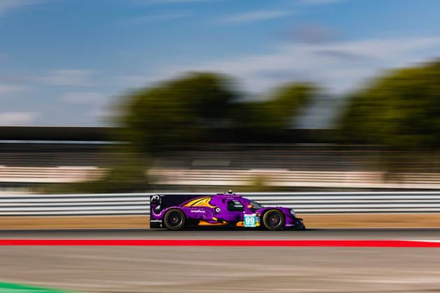 AUTO - ELMS - 4 HOURS OF PORTIMAO 2026 99 HYETT PJ (usa), DELETRAZ Louis (sui), CAMERON Dane (usa), AO by TF, Oreca 07 - Gibson, LMP2 Pro Am, action during the 4 Hours of Portimao 2026, 6th round of the 2026 European Le Mans Series on the Autodromo Internacional do Algarve from October 8 to 10, 2026 in Portimao, Portugal - Copyright: xJoaoxFilipex