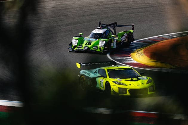 AUTO - ELMS - 4 HOURS OF PORTIMAO 2026 14 THOMAS Steven (usa), MEGUETOUNIF Sami (fra), HUFFAKER Scott II (usa), TDS Racing, Oreca 07 - Gibson, LMP2 Pro Am, action during the 4 Hours of Portimao 2026, 6th round of the 2026 European Le Mans Series on the Autodromo Internacional do Algarve from October 8 to 10, 2026 in Portimao, Portugal - Copyright: xJoaoxFilipex