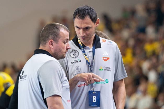 KIELCE, POLAND - OCTOBER 7: Krzysztof Lijewski during the EHF Champions League Group F match between Industria Kielce nad SC Magdeburg at Hala Legionow on October 2, 2026 in Kielce, Poland --- Pilka reczna. EHF Liga Mistrzow. Industria Kielce - SC Magdeburg. (Photo by Igor Jakubowski Arena Akcji) NEWSPIX.PL --- newspix.pl