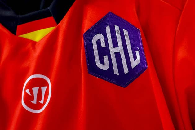 07.10.2026, Eishockey, CHL, Kölner Haie - Blue Fox Herning, Champions Hockey League 2026 27, 5. Spieltag, Saison 2026 27, Lanxess-Arena Köln: Symbolbild Logo Vereinslogo Banner Emblem in Nahaufnahme Trikot Nordrhein-Westfalen Deutschland