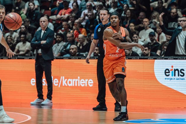 2. Spieltag des Basketball Eurocup Niners Chemnitz - Klaipedos Neptunas 07.10.2026 ab 19.00 Uhr Chemnitz, Chemnitz Arena Im Foto:02 Stefan Smith 2. Spieltag des Basketball Eurocup Niners Chemnitz - Klaipedos Neptunas Chemnitz Sachsen Deutschland Copyright: xEHLxMedia MichelxKöhlerx 20262709-Niners-Chemnitz-Klaipeda-Neptunas-011
