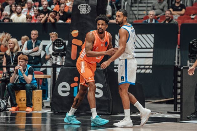 2. Spieltag des Basketball Eurocup Niners Chemnitz - Klaipedos Neptunas 07.10.2026 ab 19.00 Uhr Chemnitz, Chemnitz Arena Im Foto:20 Urald King 2. Spieltag des Basketball Eurocup Niners Chemnitz - Klaipedos Neptunas Chemnitz Sachsen Deutschland Copyright: xEHLxMedia MichelxKöhlerx 20262709-Niners-Chemnitz-Klaipeda-Neptunas-025