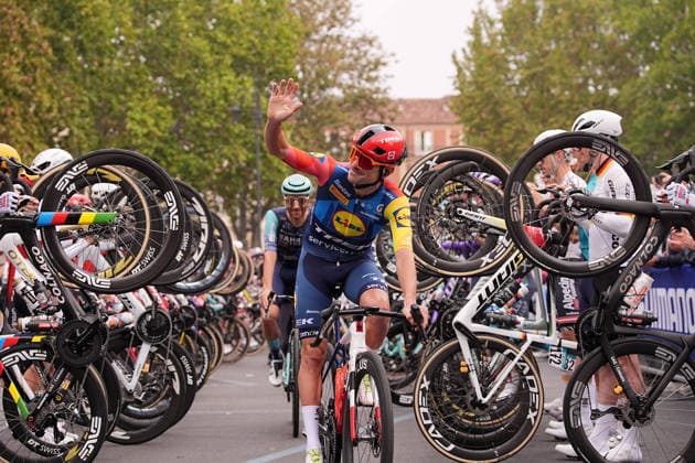 Italy s Jacopo Mosca of Lidl-Trek during the 110th edition of the Gran Piemonte 2026 a 185 km one day race from Asti to Bra on October 08, 2026, Italy. Copyright: xMarcoxAlpozzi LaPressex