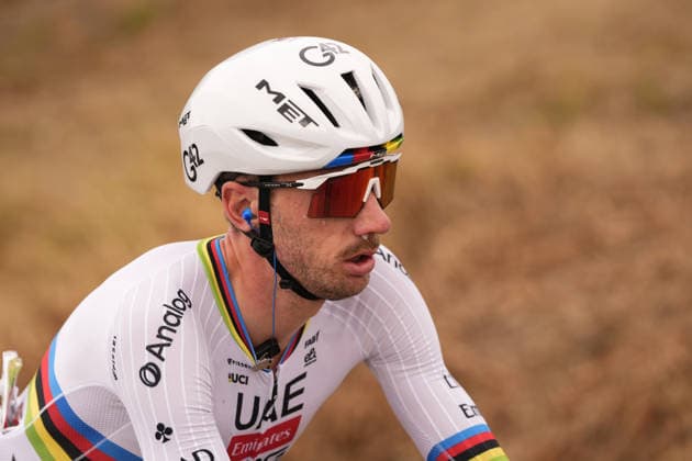 USA s Brandon McNulty of UAE Team Emirates XRG during the 110th edition of the Gran Piemonte 2026 a 185 km one day race from Asti to Bra on October 08, 2026, Italy. Copyright: xFabioxFerrari LaPressex