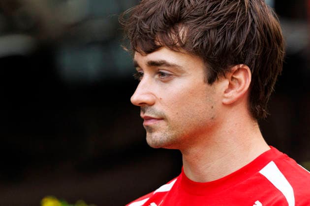 RECORD DATE NOT STATED 8th October 2026; Marina Bay, Singapore; Formula 1, Singapore Grand Prix, Arrival Day; Charles Leclerc (16) of Monaco and Scuderia Ferrari HP at the Singapore Grand Prix StephenxBlackberry