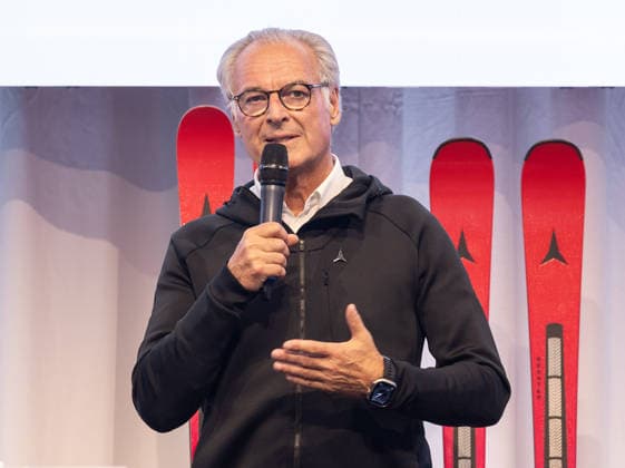 ALPINE SKIING - Atomic Media Day 2026 ALTENMARKT,AUSTRIA,08.OCT.26 - ALPINE SKIING - Atomic Media Day. Image shows CEO Wolfgang Mayrhofer (Atomic). GEPAxpictures xHaraldxSteiner