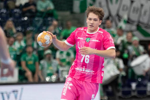 Handball, HBL2: SC DHfK Leipzig - TuS N-Lübbecke; 08.10.2026 Tom Koschek (76, SC DHfK Leipzig). Handball, 2. Bundesliga, Saison 2026 2027, 7. Spieltag: SC DHfK Leipzig vs. TuS N-Lübbecke am 08.10.2026 in der Quarterback Immobilien Arena Leipzig. Copyright: xBEAUTIFULxSPORTS JanxKaeferx