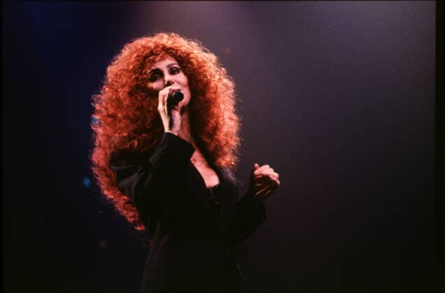 1 CHER, BERLIN, Deutschlandhalle, live: Cher (Cherilyn Sarkisian), musik,voc, pop, actress, Schauspielerin, Regie: If These Walls Could Talk u.a. mit Demi Moore, läuft Ende 1996 an. geboren am 20 Mai 1946, Exfrau von Sonny Bono, Copyright: xBRIGANI-ART HEINRICHx 00000703_00000703