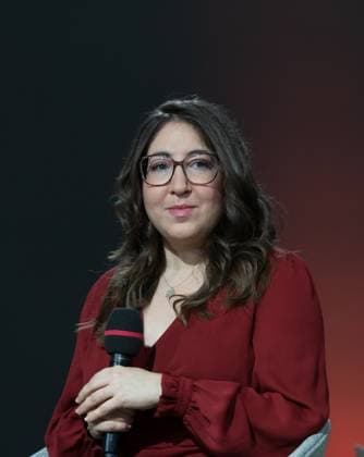FRANKFURT AM MAIN, Germany - October 21 2023: Deborah Feldman auf der 75. Frankfurter Buchmesse FRANKFURT AM MAIN, Germany - October 21 2023: Deborah Feldman (*1986, American-German writer, known for her 2012 autobiography UnorthodoxAmerican-German writer, known for her 2012 autobiography Unorthodox) auf der 75. Frankfurter Buchmesse Copyright: xZoonar.com MarkusxWissmannx 20943989