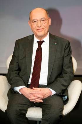 Gregor Gysi in der ARD-Talkshow maischberger im Studio Berlin Adlershof. Berlin, 11.02.2025