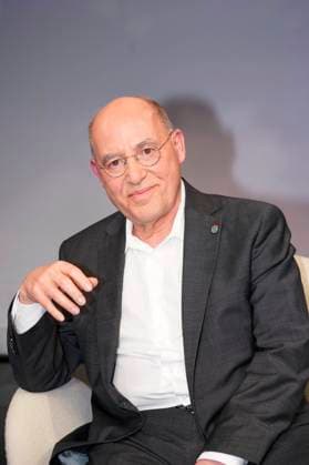 Gregor Gysi in der ARD-Talkshow maischberger im Studio Berlin Adlershof. Berlin, 11.03.2025