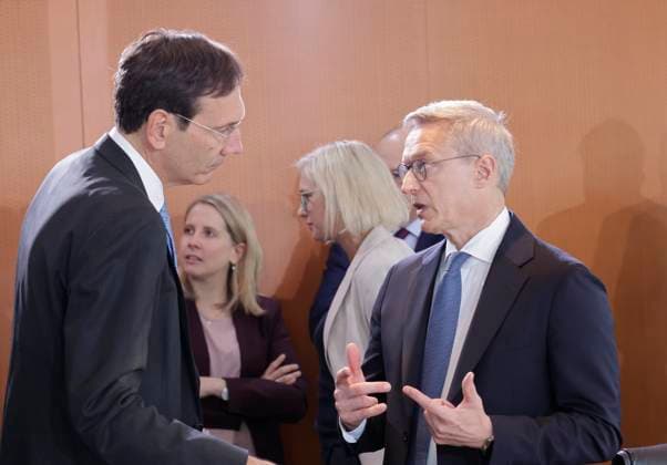 Dr. Karsten Wildberger, Bundesminister für Digitales und Staatsmodernisierung , Deutschland, Berlin, Bundeskanzleramt, Das Bundeskabinett befasst sich in seiner 12. Sitzung am 30. Juli 2025 unter anderem mit dem Gesetzentwurf über die Feststellung des Bundeshaushaltsplans für das Haushaltsjahr 2026 und dem Beschluss über den Finanzplan des Bundes 2025 bis 2029.