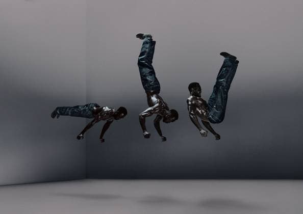 Bilder des Jahres 2025, Entertainment 09 September RECORD DATE NOT STATED Anatomic Denim by G-Star Global denim pioneer, G-STAR, has launched its new collection, Anatomic Denim - supported by a fascinating campaign produced by the acclaimed fashion director and photographer, Jordan Hemingway. At the heart of Anatomic Denim is a cinematic and photographic campaign by cult director and photographer Jordan Hemingway, renowned for his visceral style. The imagery features athletes from gymnastics, pole dancing, cycling, and calisthenics, but with all their usual apparatus removed. No rings, no pole, no bike. What remains is the human body in motion, clad in denim engineered to move with it., Credit:Jordan Hemingway G-Star Avalon Copyright: xJordanxHemingway G-Starx xAvalonx 1040255275