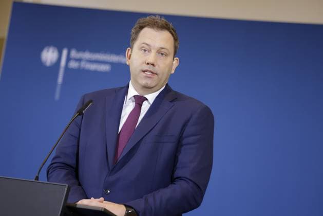 Lars Klingbeil Bundesminister der Finanzen, Deutschland, Berlin, BMF, Pressekonferenz BM Klingbeil, Thema: 169. Steuerschätzung
