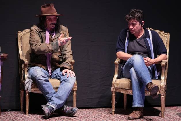 Modigliani: Three Days in Montparnasse premiere in Argentina BUENOS AIRES, ARGENTINA – NOVEMBER 12, 2025: American actor and director Johnny Depp (L) led a masterclass in acting alongside Riccardo Scamarcio (R), star of the film, at the historic Podestá Theater in La Plata, Buenos Aires Province, Argentina, on November 12, 2025. The event, attended by students, actors, and local theater enthusiasts, was part of Depp s promotional visit to Argentina for the premiere of his new film, Modigliani: Three Days in Montparnasse, which he directed and produced. During the session, Depp discussed the creative process, character development, and his experience working on the biographical film, receiving a warm ovation from the audience in La Plat Copyright: x2025xAnadoluxLucianoxGonzalezx