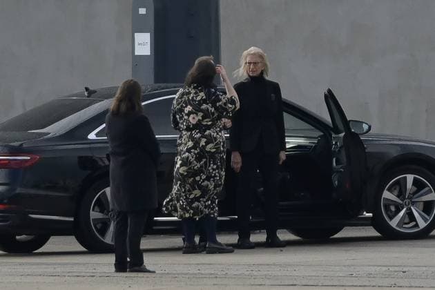 Opening of the Annie Leibovitz Wonderland exhibition at the Fundación Marta Ortega Pérez A Coruna The photographer Annie Leibovitz d during the opening of her exhibition Wonderland at the Fundación Marta Ortega Pérez, on November 19, 2025, in A Coruna, Galicia Spain The exhibition is the first major retrospective of the photographer in Spain and reviews her creative universe through four sections portraits of musicians from her early years, an immersive installation on the Rolling Stones tour in 1975, Stream of Consciousness with portraits of artists and writers, and an unpublished compilation of her iconic fashion photographs, considered the soul of the project 19 NOVEMBER 2025 M A Coruna, Galicia A Coruna, Galicia Espana Copyright: xM.xDylanx 7110863