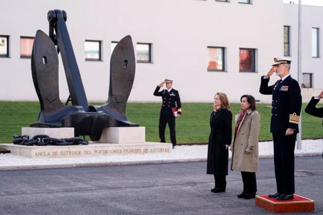 The King visits the Navys historical archive Sede Juan Sebastián de Elcano King Felipe VI, accompanied by the Minister of Defense, Margarita Robles, during a visit to the Navys historical archive Sede Juan Sebastián de Elcano, at the Alfonso X el Sabio barracks, on November 19, 2025, in Madrid Spain The Navys Historical Archive, main reference of the Navys documentary heritage, has two headquarters, one located in the Palace of Viso del Marqués in Ciudad Real and named after Álvaro de Bazán, and the other, newly built in Madrid, with modern and expandable facilities named Juan Sebastián de Elcano 19 NOVEMBER 2025 A Pé Espana Copyright: xA.xPÃ rezxMecax 7111202