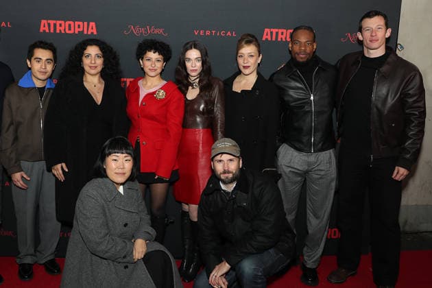 New York premiere of Vertical™s Atropia at the IFC Center Featuring: (L-R) David Haskell, Gilberto Ortiz, Zahra Alzubaidi, Lana Kim, Alia Shawkat, Hailey Gates, Jett Steiger, Chloe Sevigny, Blessing Oluwole and Callum Turner Where: New York, New York, United States When: 08 Dec 2025 Credit: Marion Curtis StarPix for Vertical INSTARimages EDITORIAL USE ONLY. NOT FOR USE BY NEWSPAPERS BASED IN THE UK. Copyright: xx instar55326099