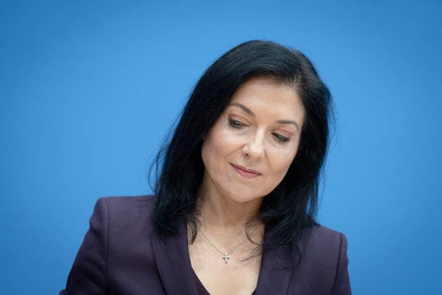 Bundespressekonferenz, Vorstellung, Jahreswirtschaftsbericht Bundespressekonferenz, Vorstellung, Jahreswirtschaftsbericht, 2026, Bundesregierung, Bundesministerin für Wirtschaft und Energie, Katherina Reiche Berlin Berlin GER