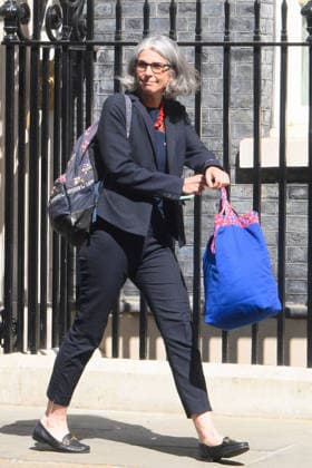 Antisemitism Meeting in Downing Street, London, UK - Tuesday 5 May 2026 Rain Newton-Smith - Director General of the CBI (Confederation of British Industry) departs an Antisemitism Meeting in Downing Street, London, England, UK on Tuesday 5 May, 2026., Credit:Justin Ng Avalon UK, England, London, Downing Street Copyright: xJustinxNgx xAvalonx 1096687720